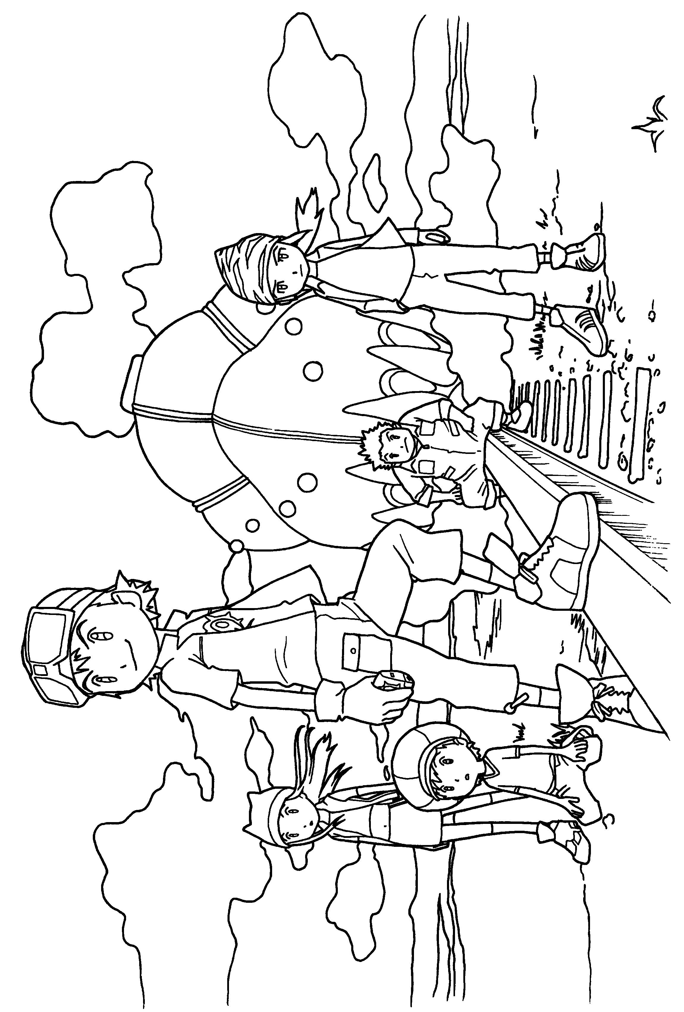 Digimon coloring pages