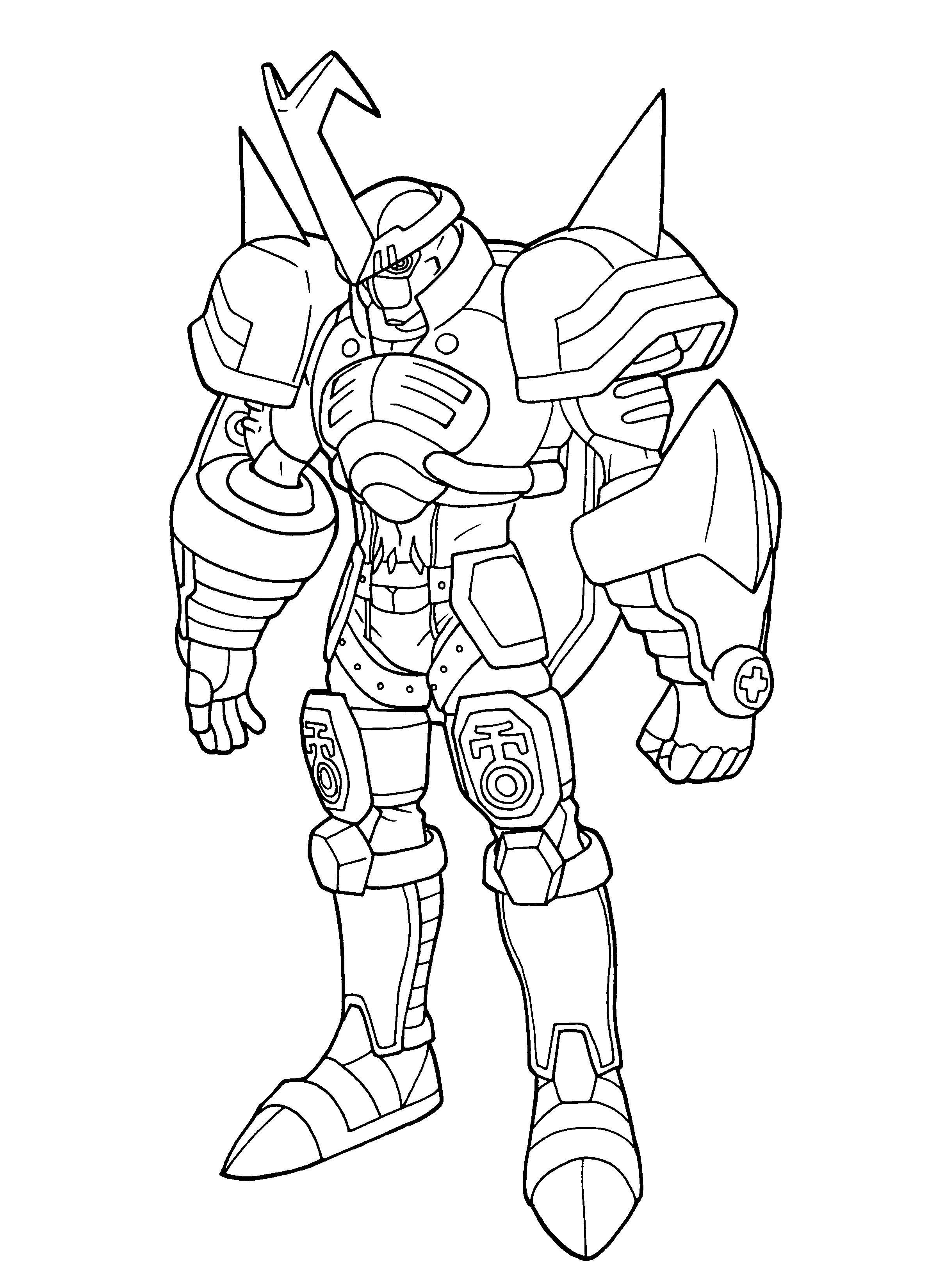 Coloring Page - Digimon coloring pages 80