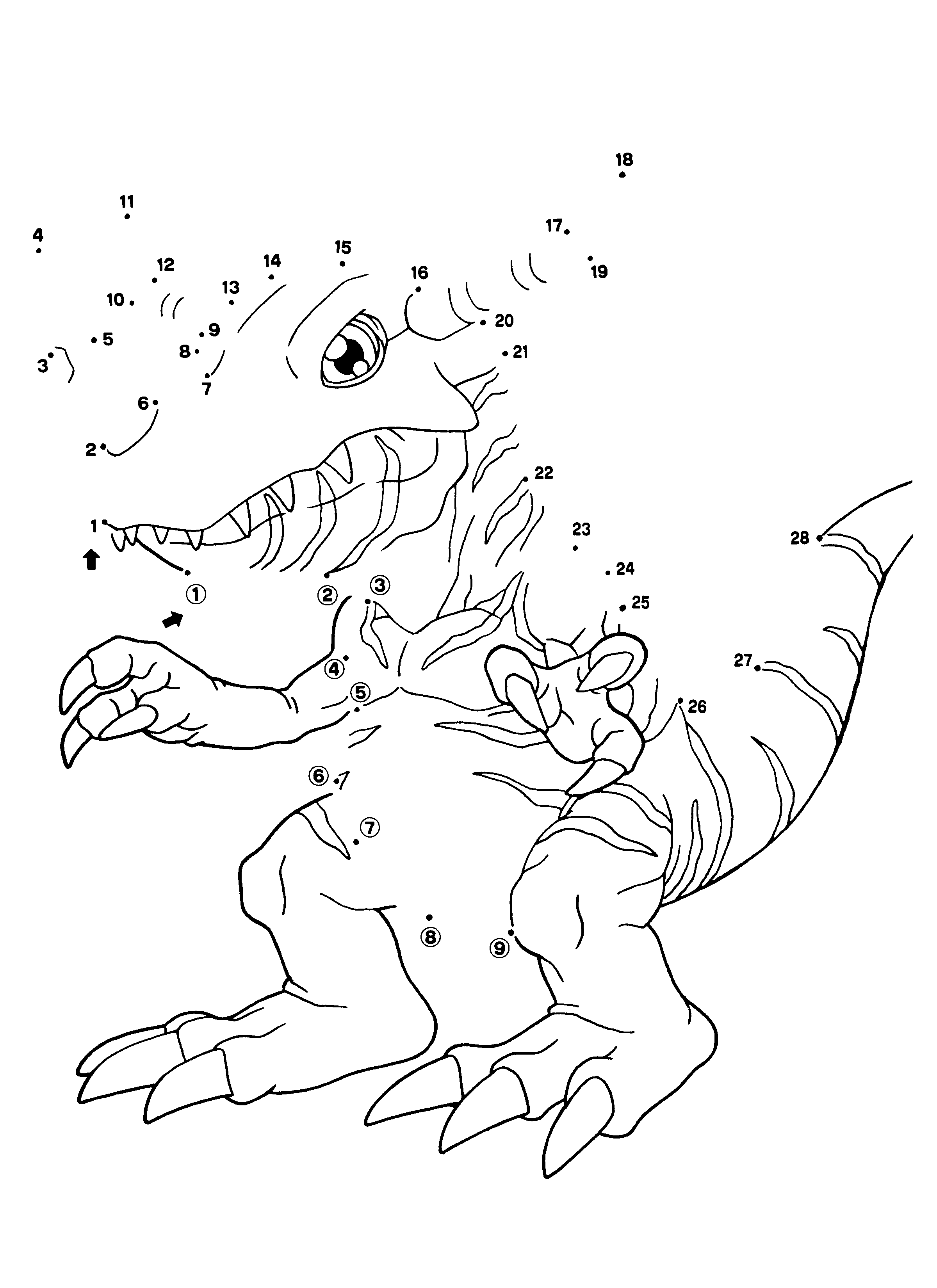 Digimon coloring pages