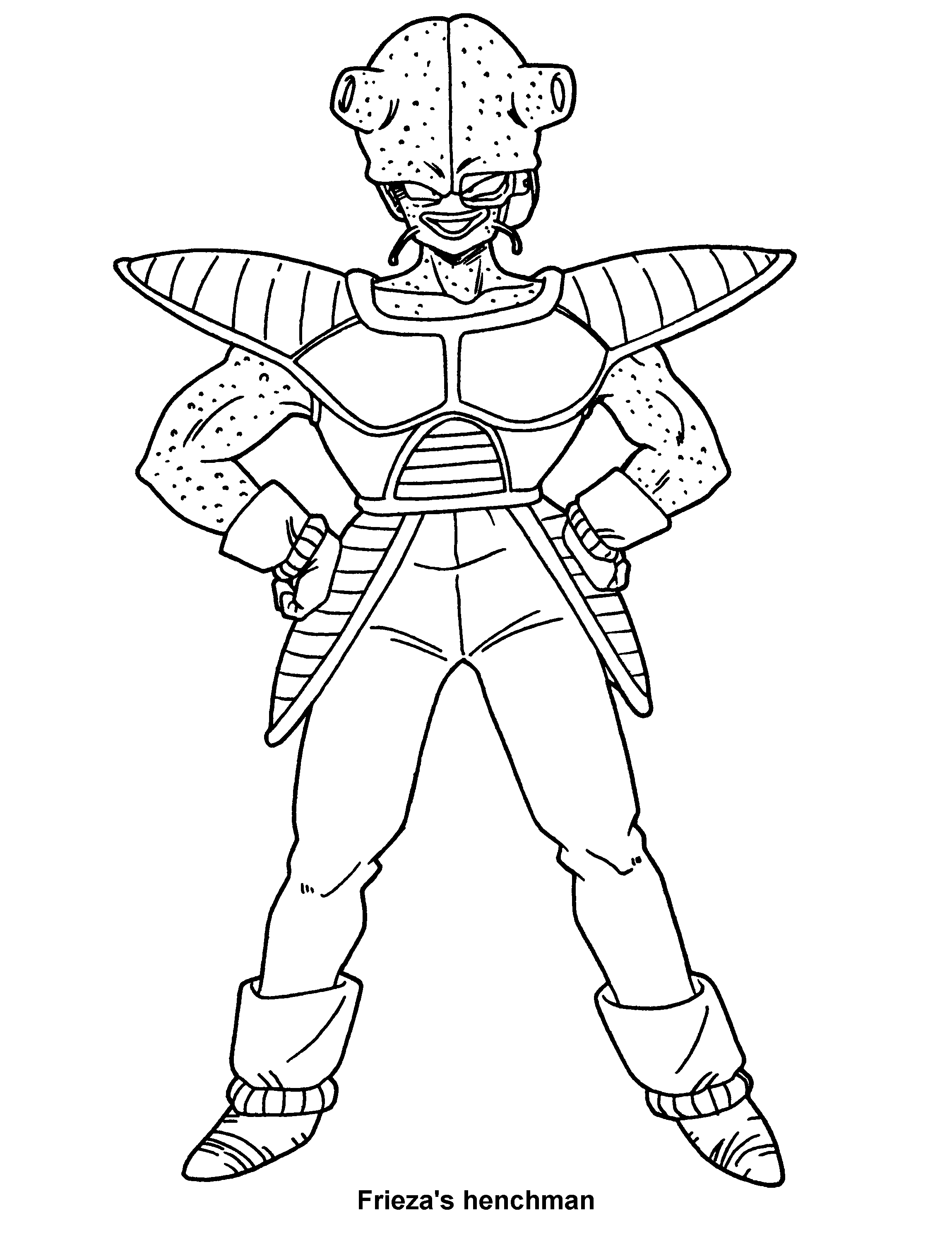 Dragon ball z coloring pages