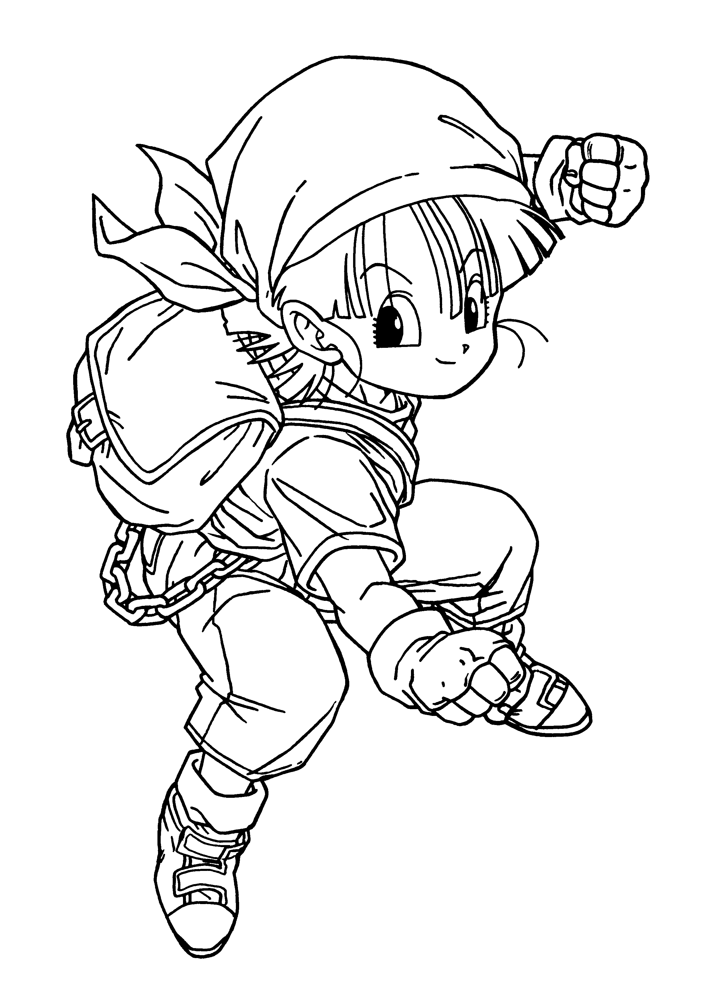 Dragon ball z coloring pages