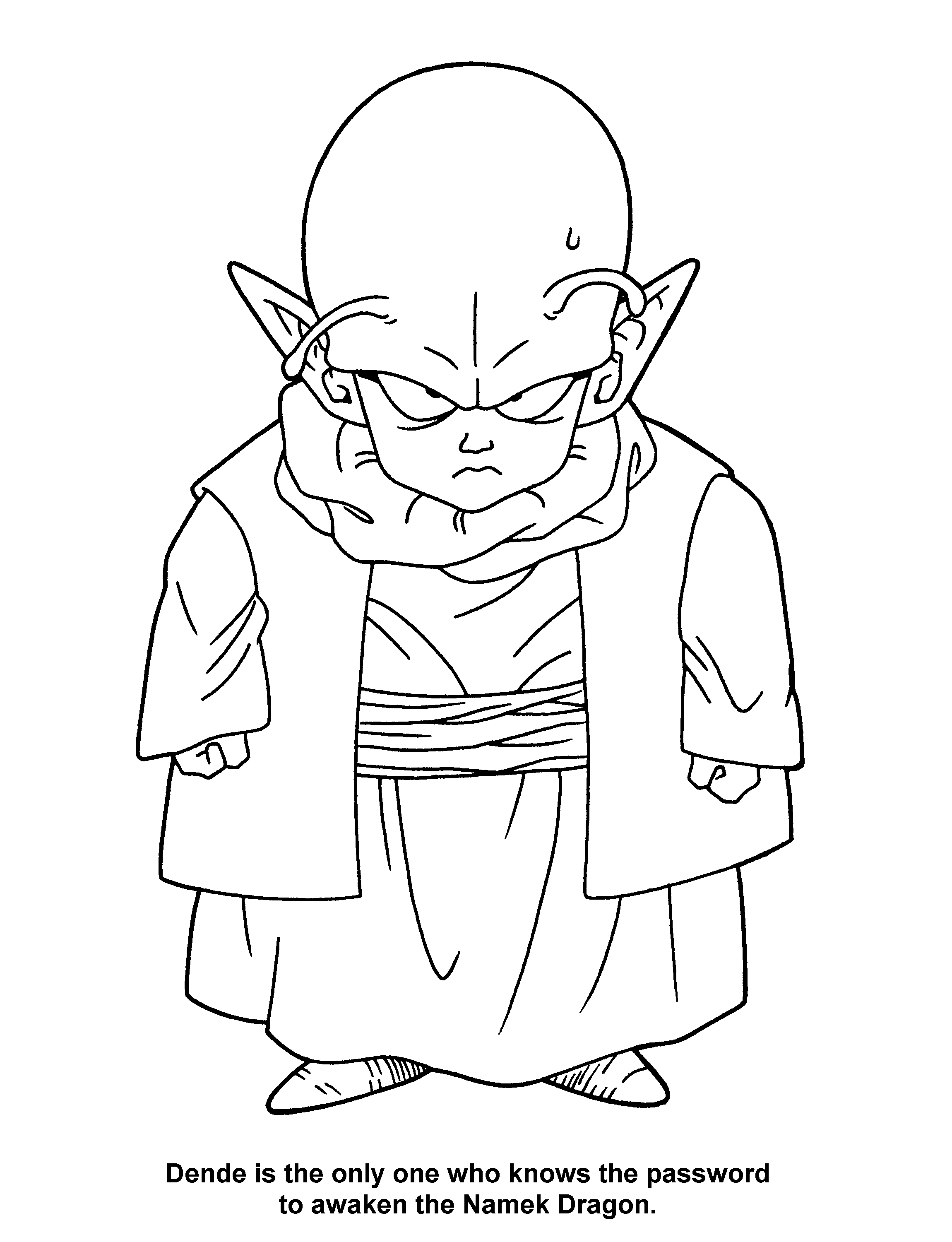 Dragon ball z coloring pages
