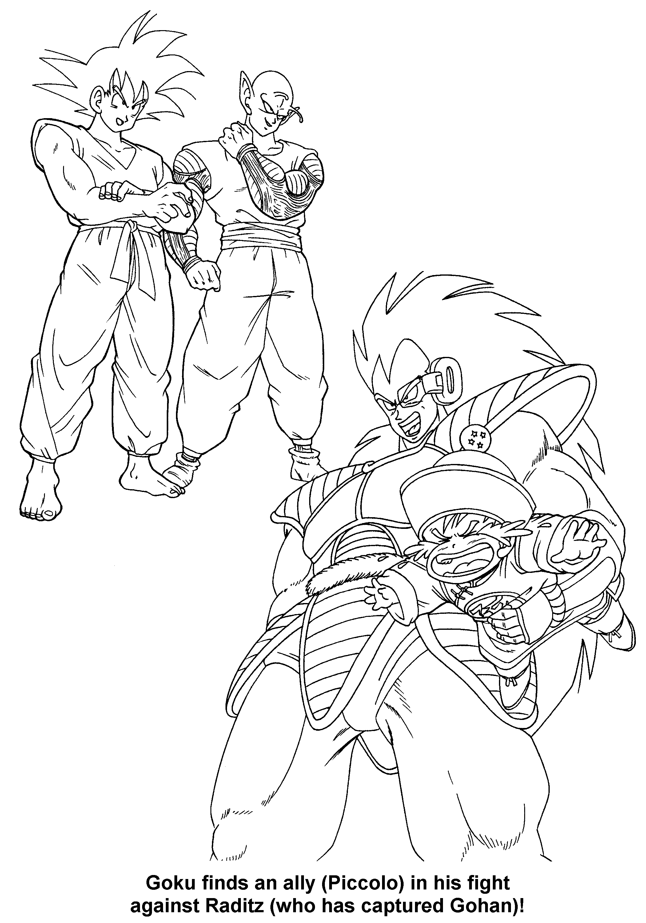 Coloring Page - Dragon ball z coloring pages 45