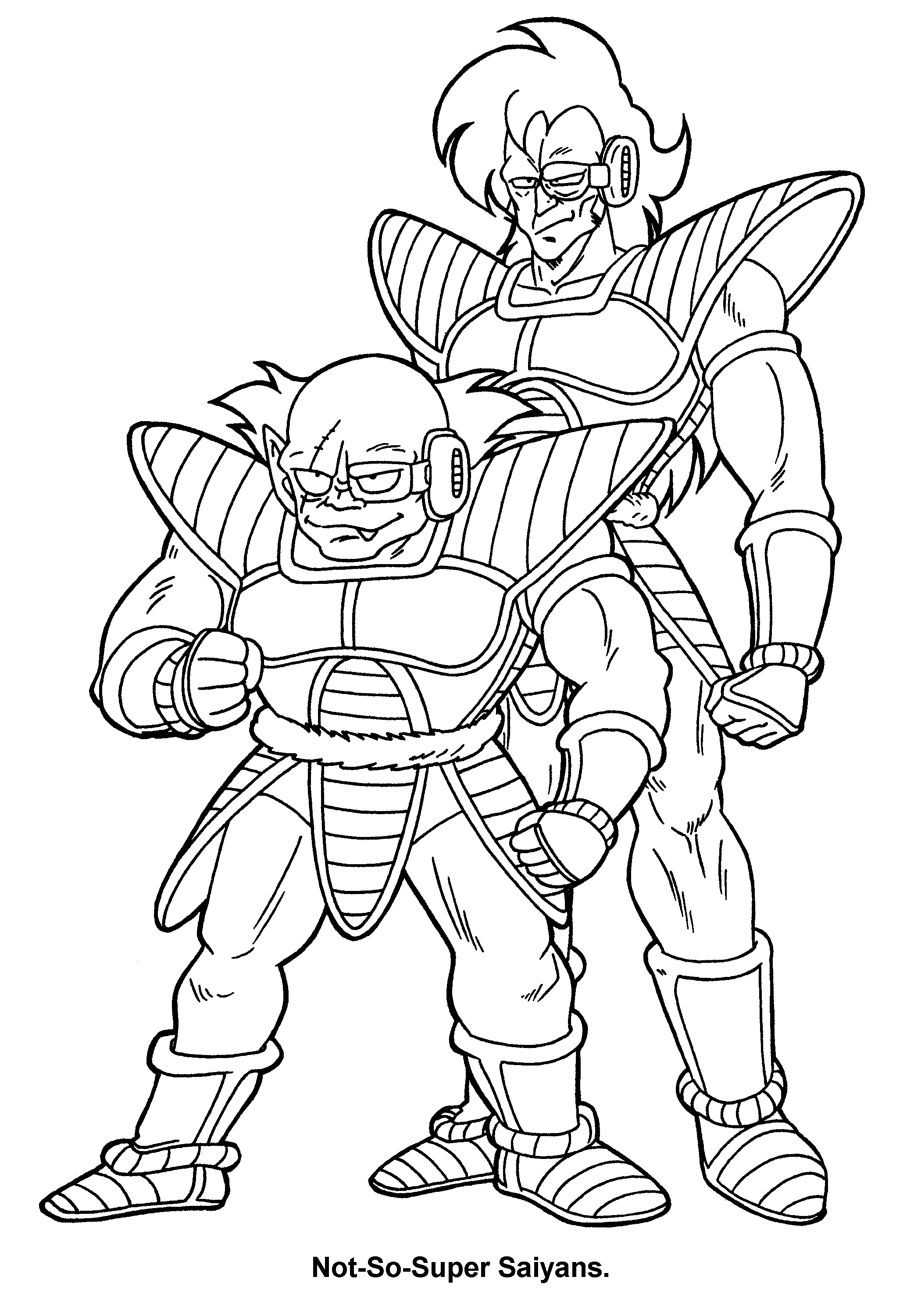 dragon ball z coloring pages 54