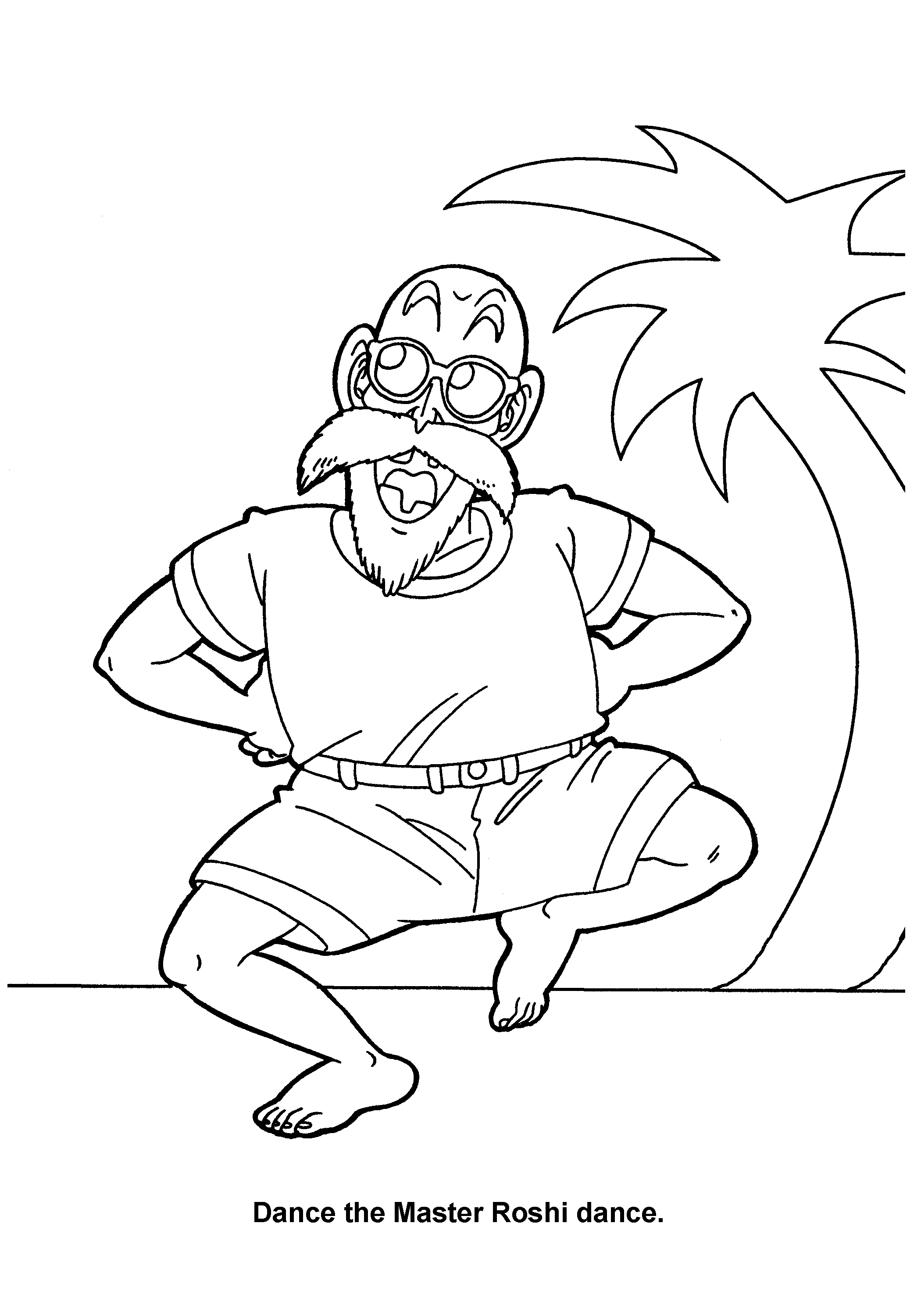 Dragon ball z coloring pages