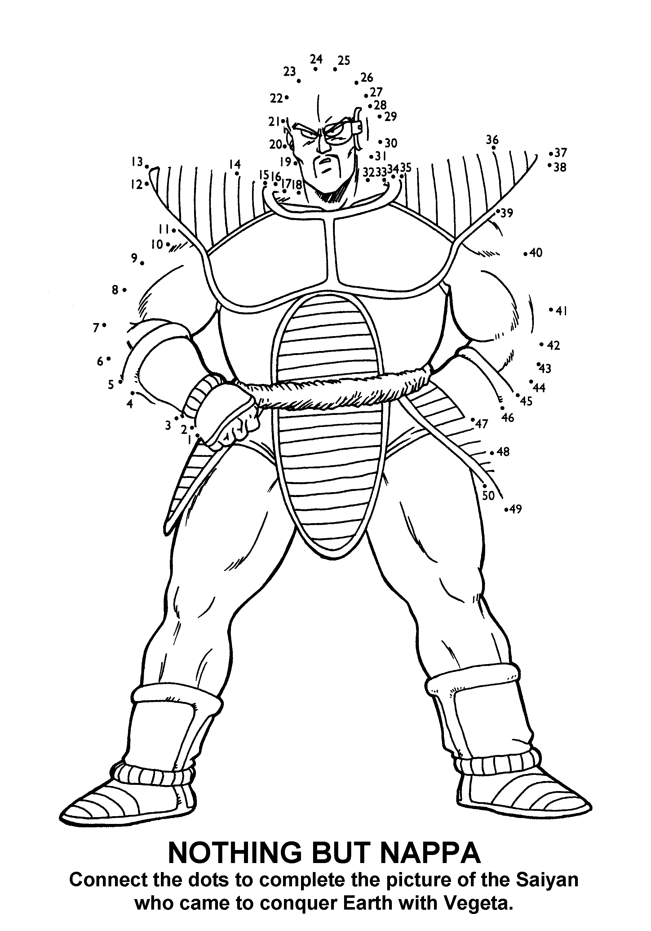 Dragon ball z coloring pages