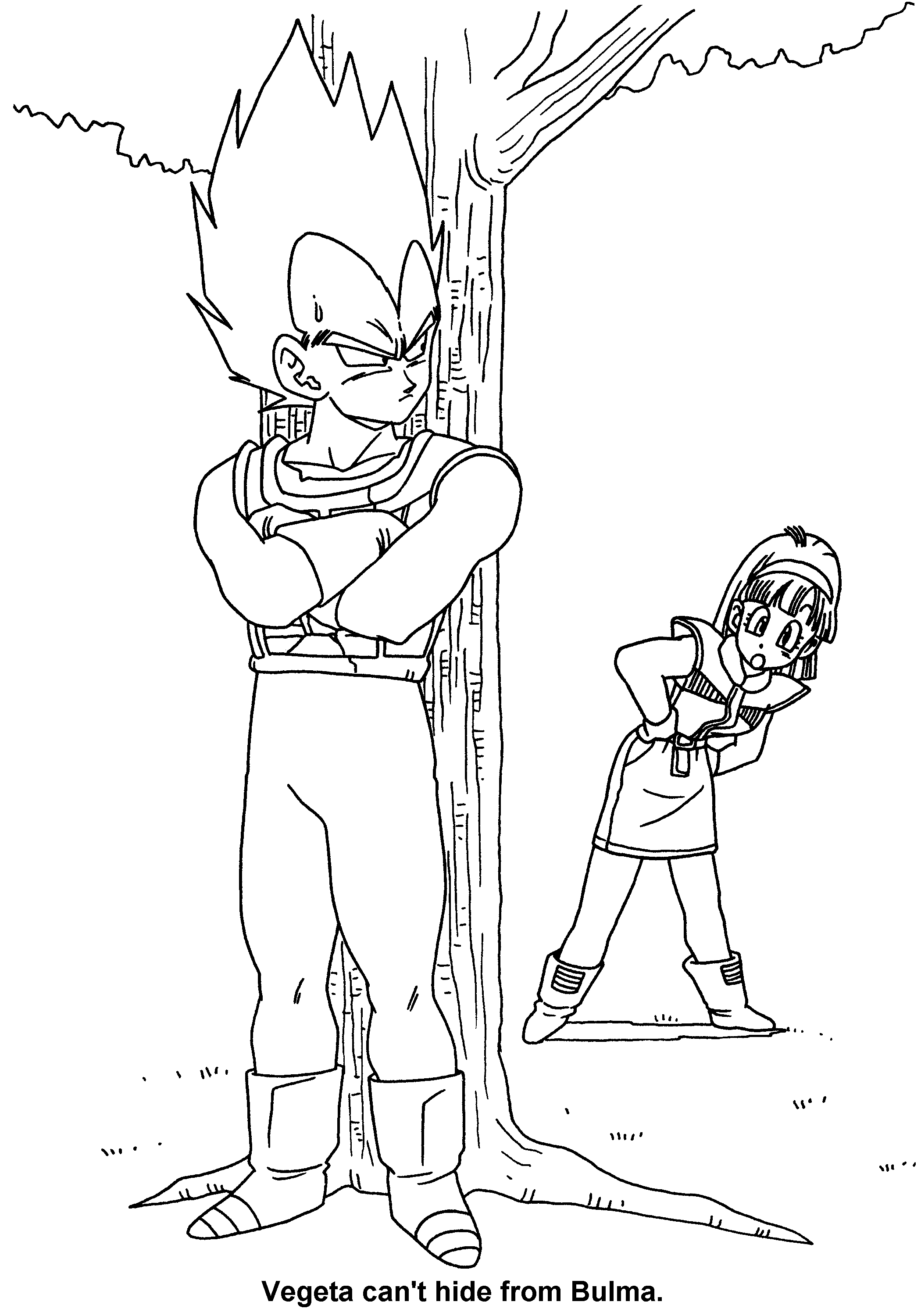 Dragon ball z coloring pages