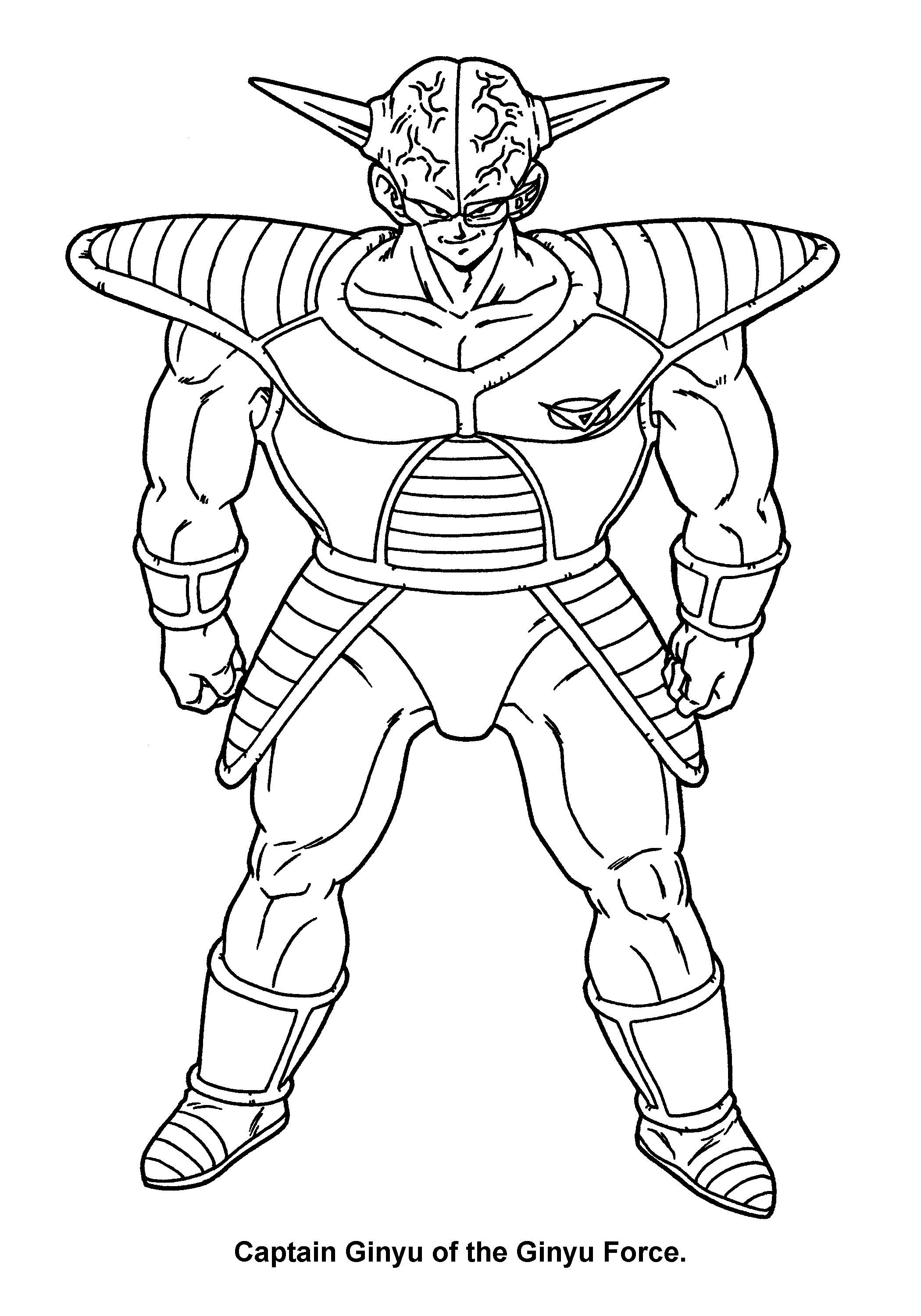 Dragon ball z coloring pages