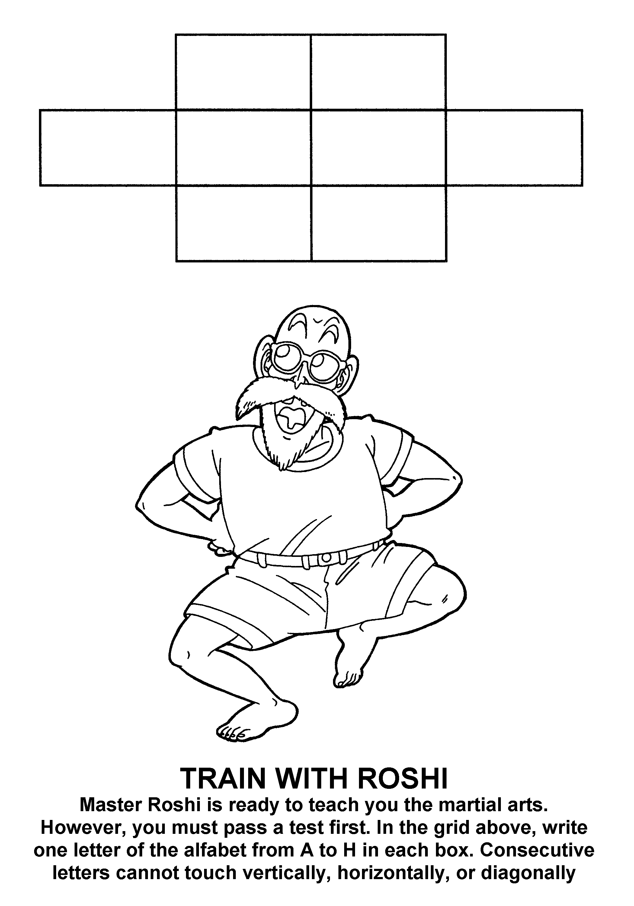 Dragon ball z coloring pages