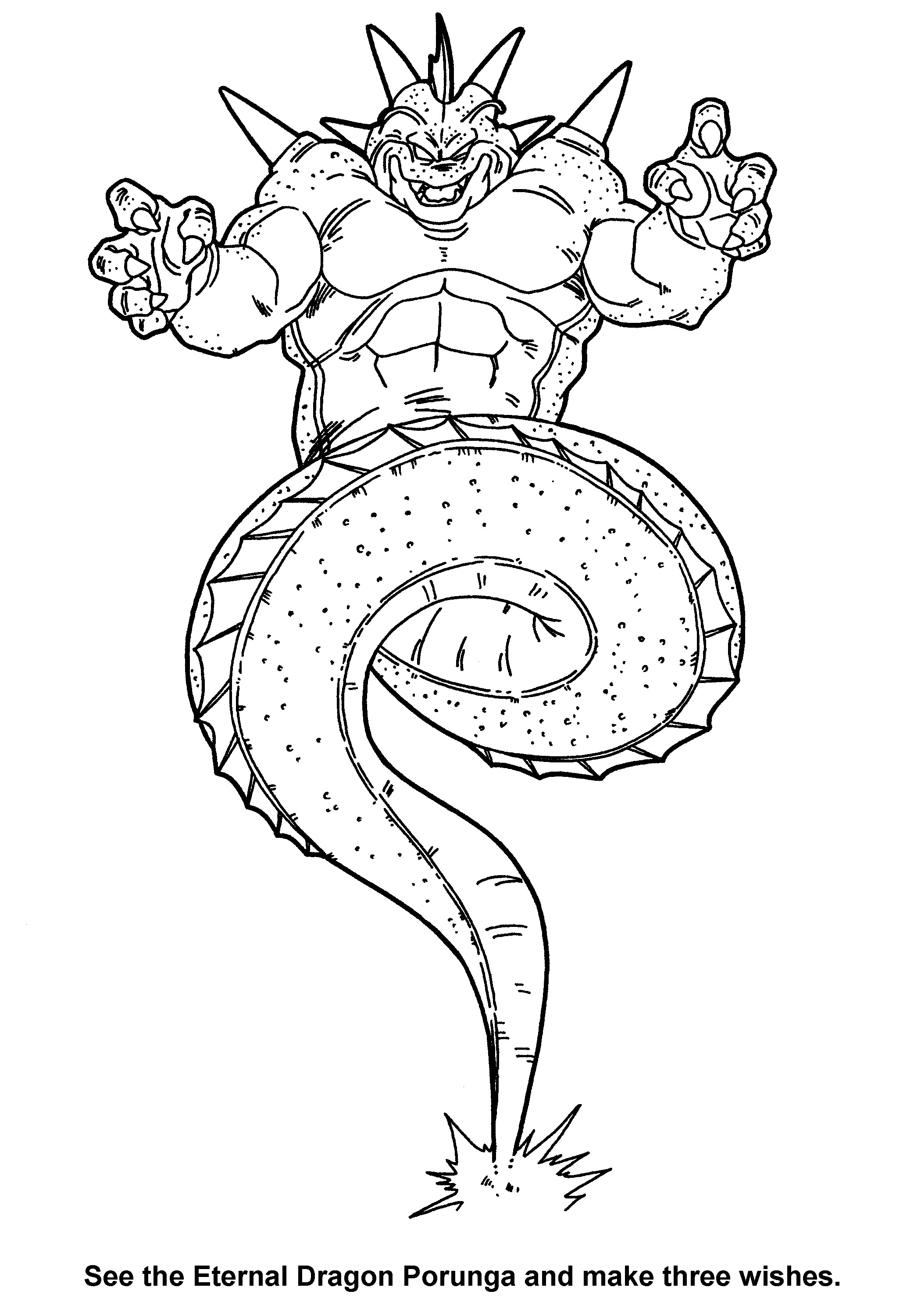 Dragon ball z coloring pages