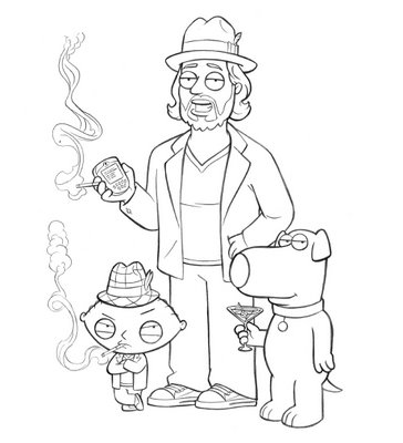 Family guy coloring pages