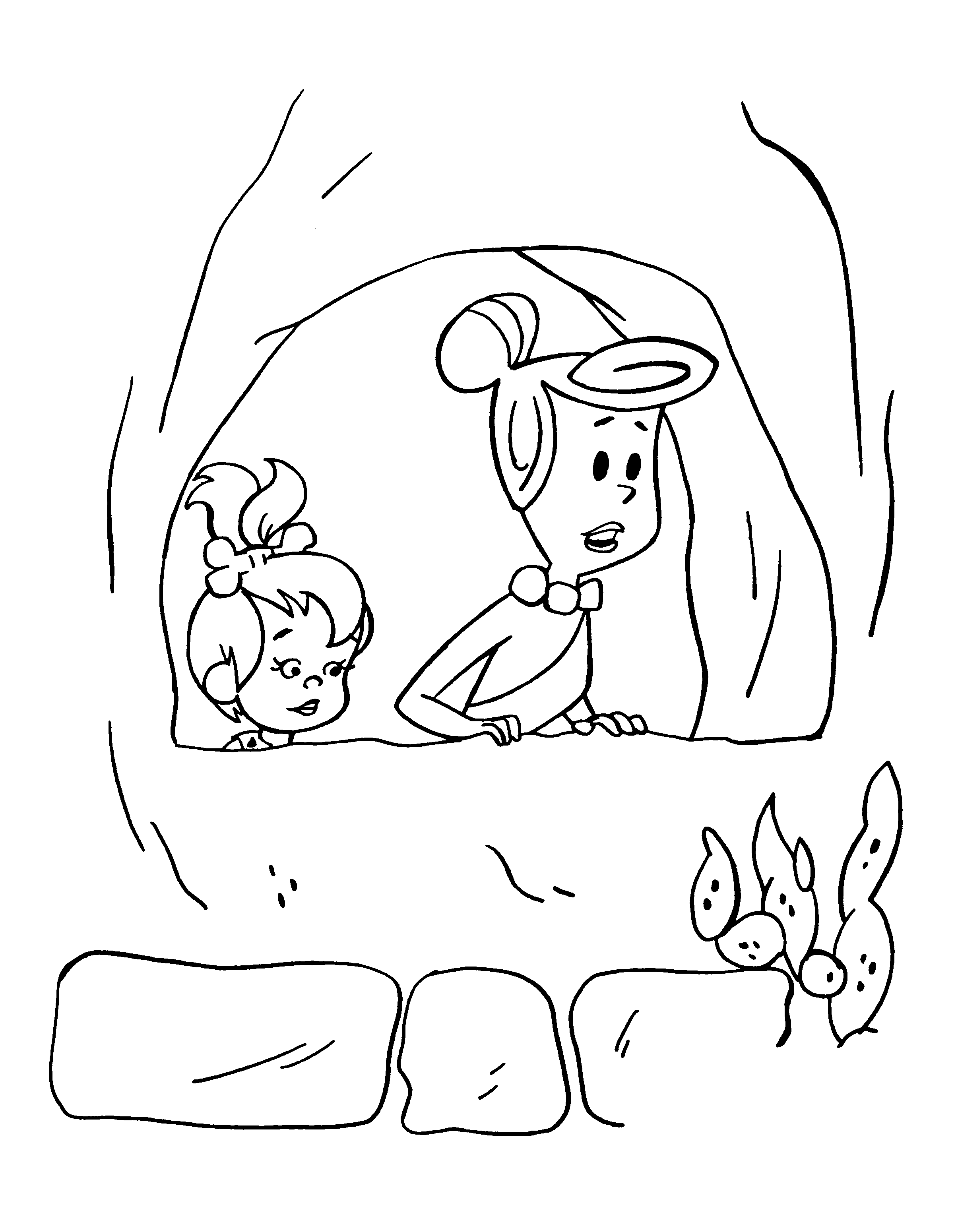 Flintstones coloring pages