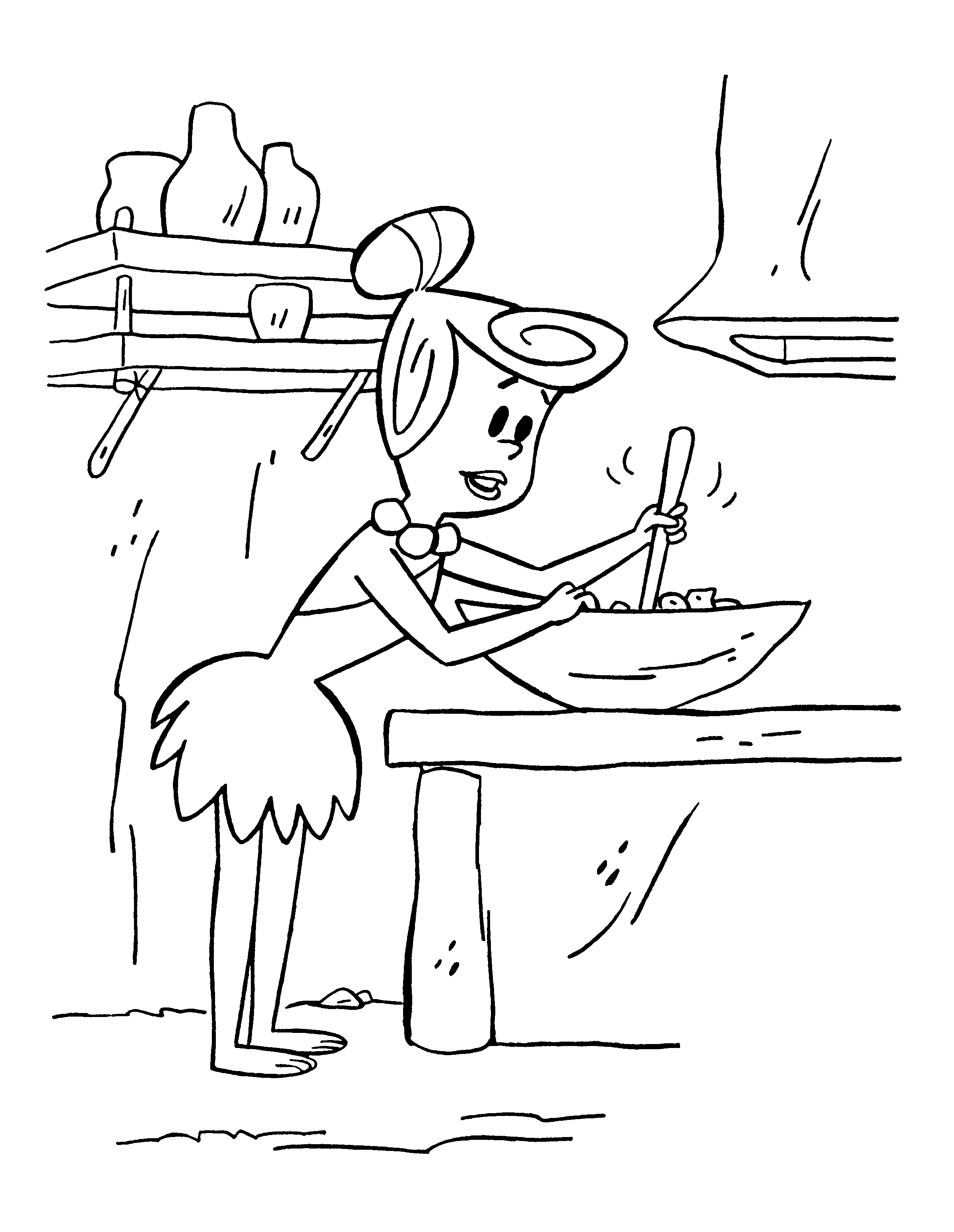 Flintstones coloring pages