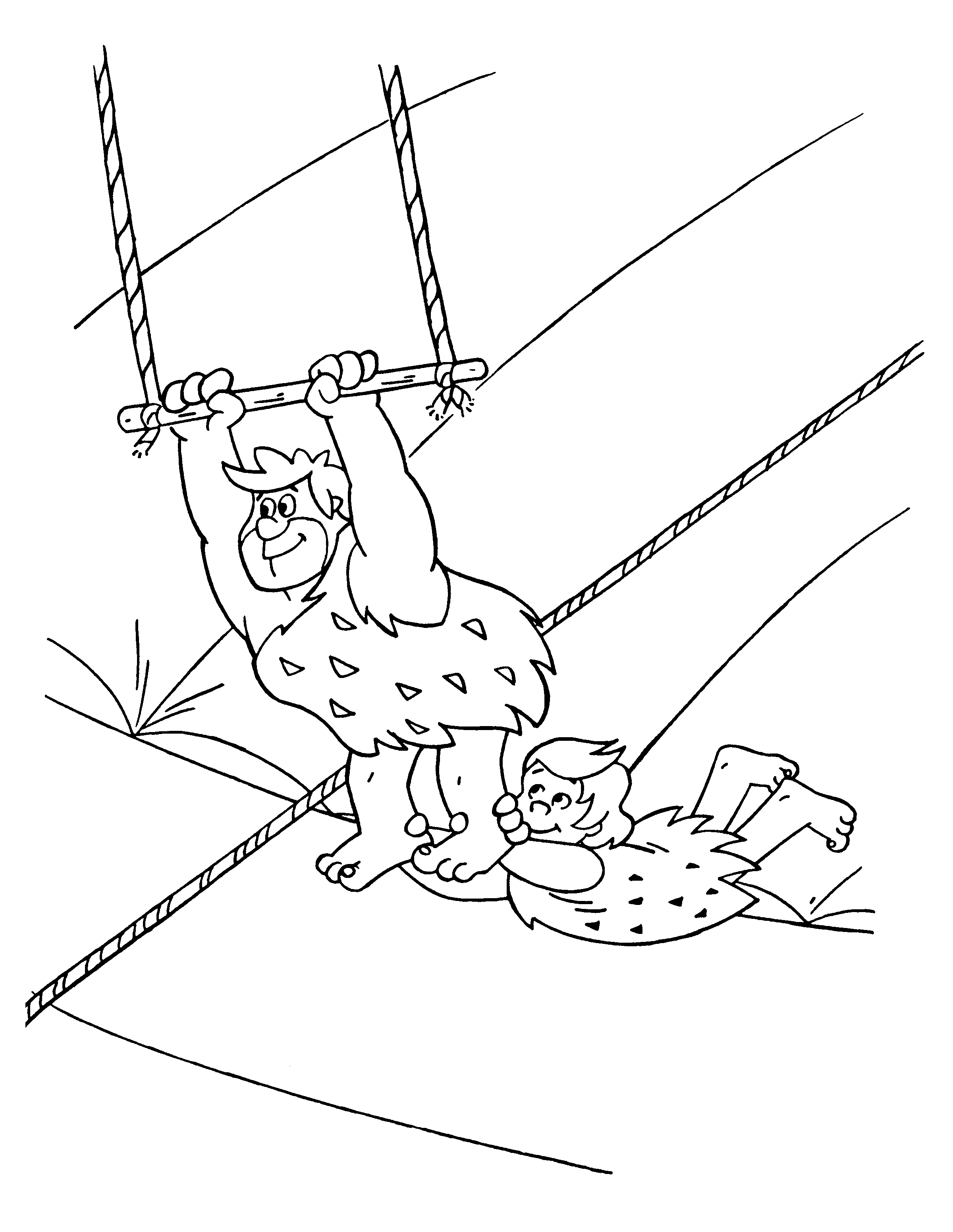 Flintstones coloring pages