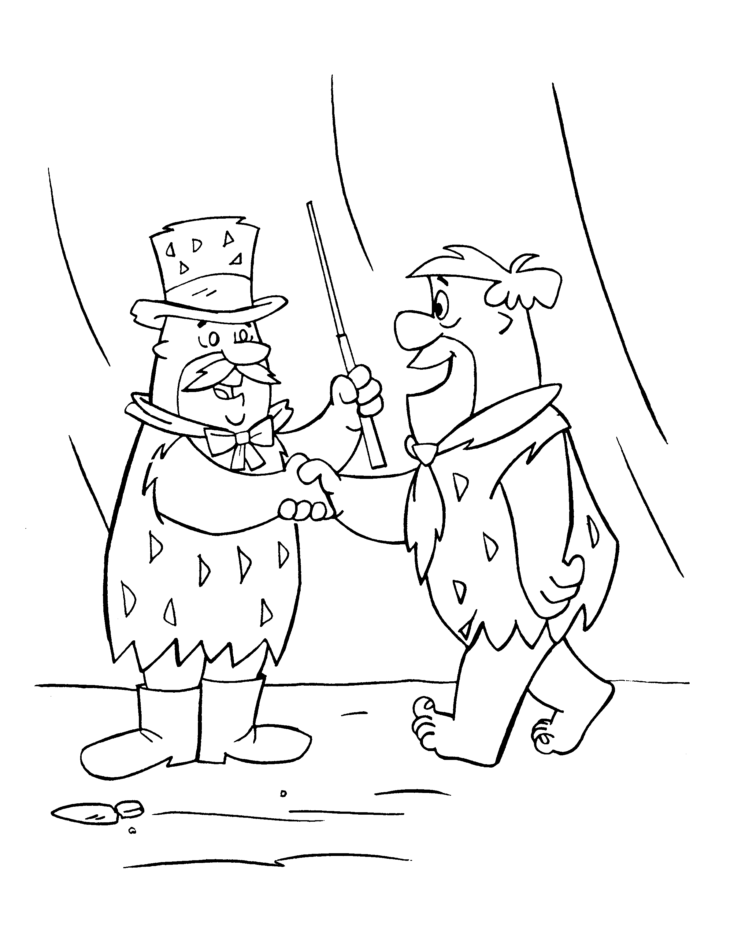 Flintstones coloring pages