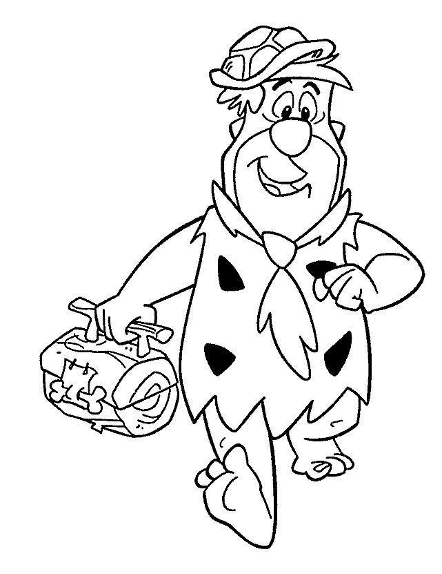 Flintstones coloring pages