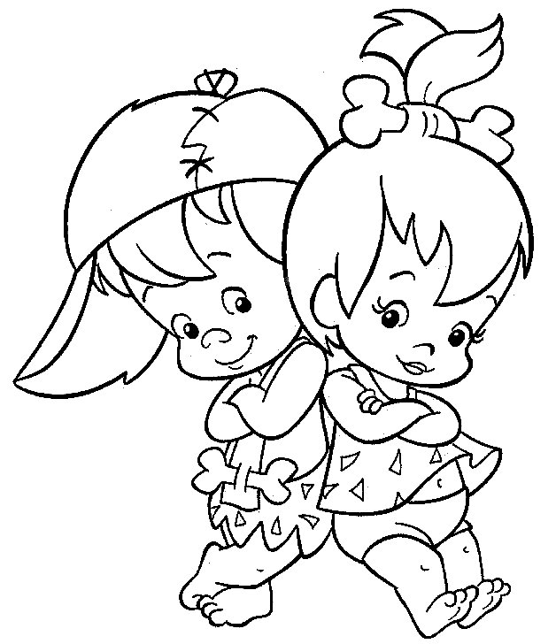 Flintstones coloring pages