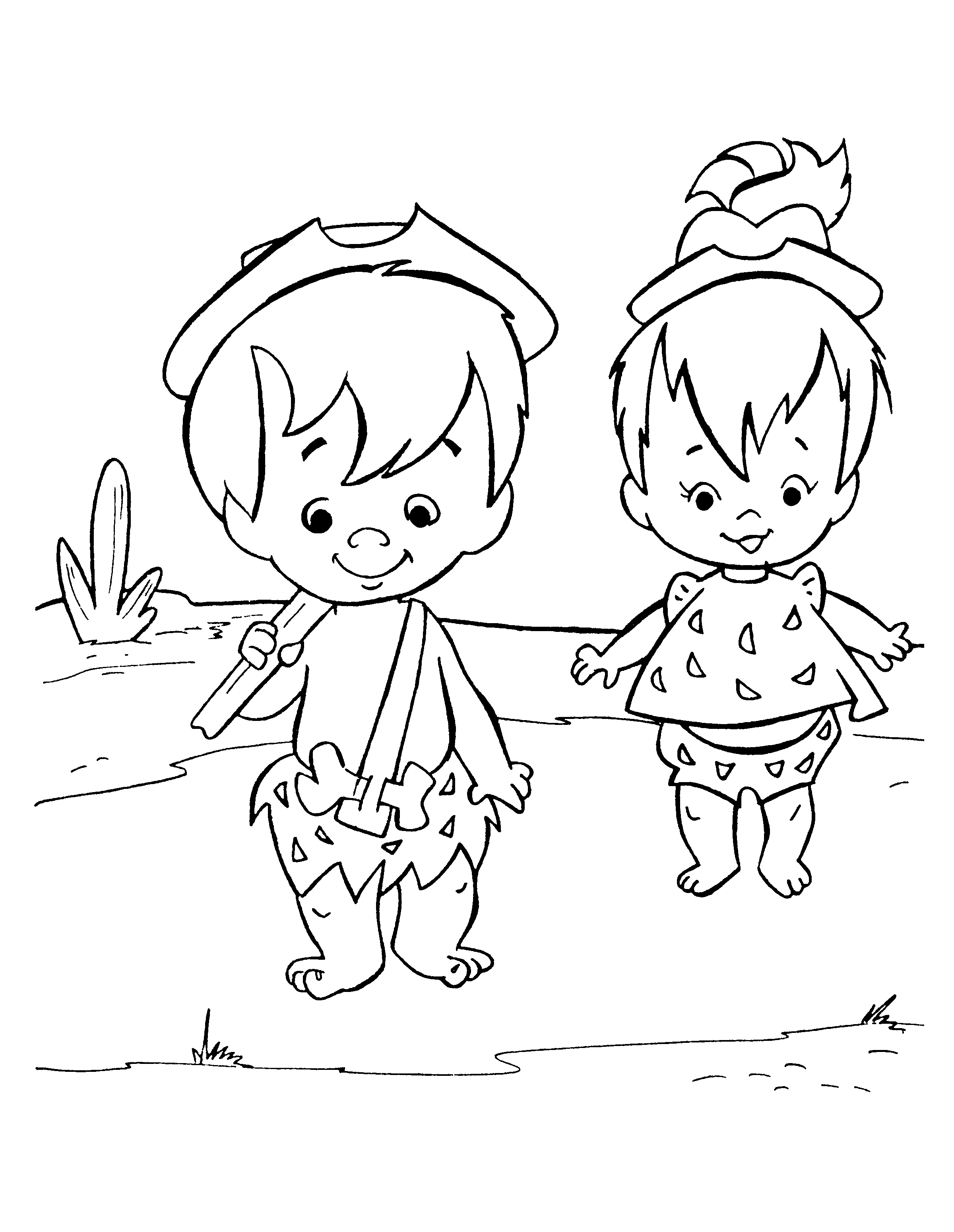 Flintstones coloring pages