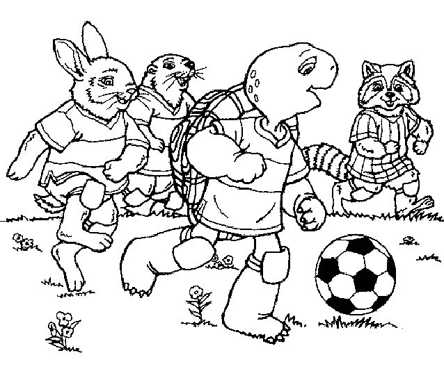 Franklin coloring pages