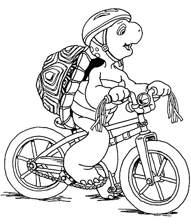 Franklin coloring pages