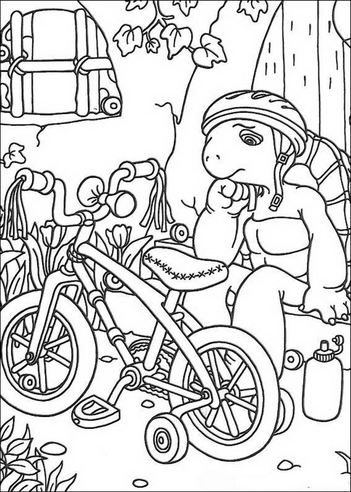 Franklin coloring pages