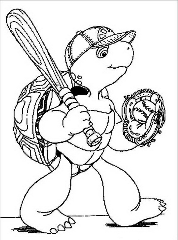 Franklin coloring pages