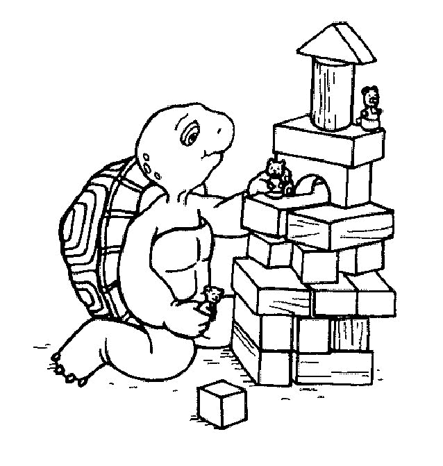 Franklin coloring pages