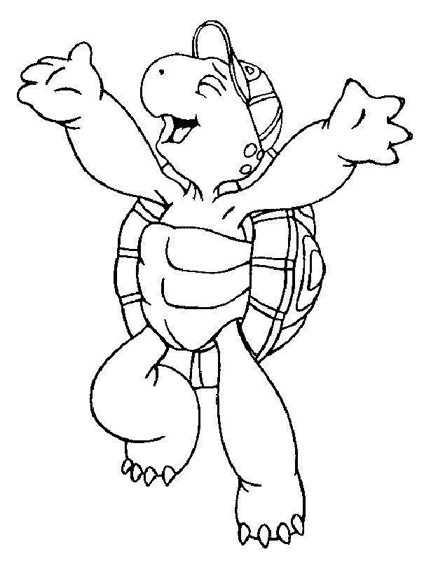 Franklin coloring pages