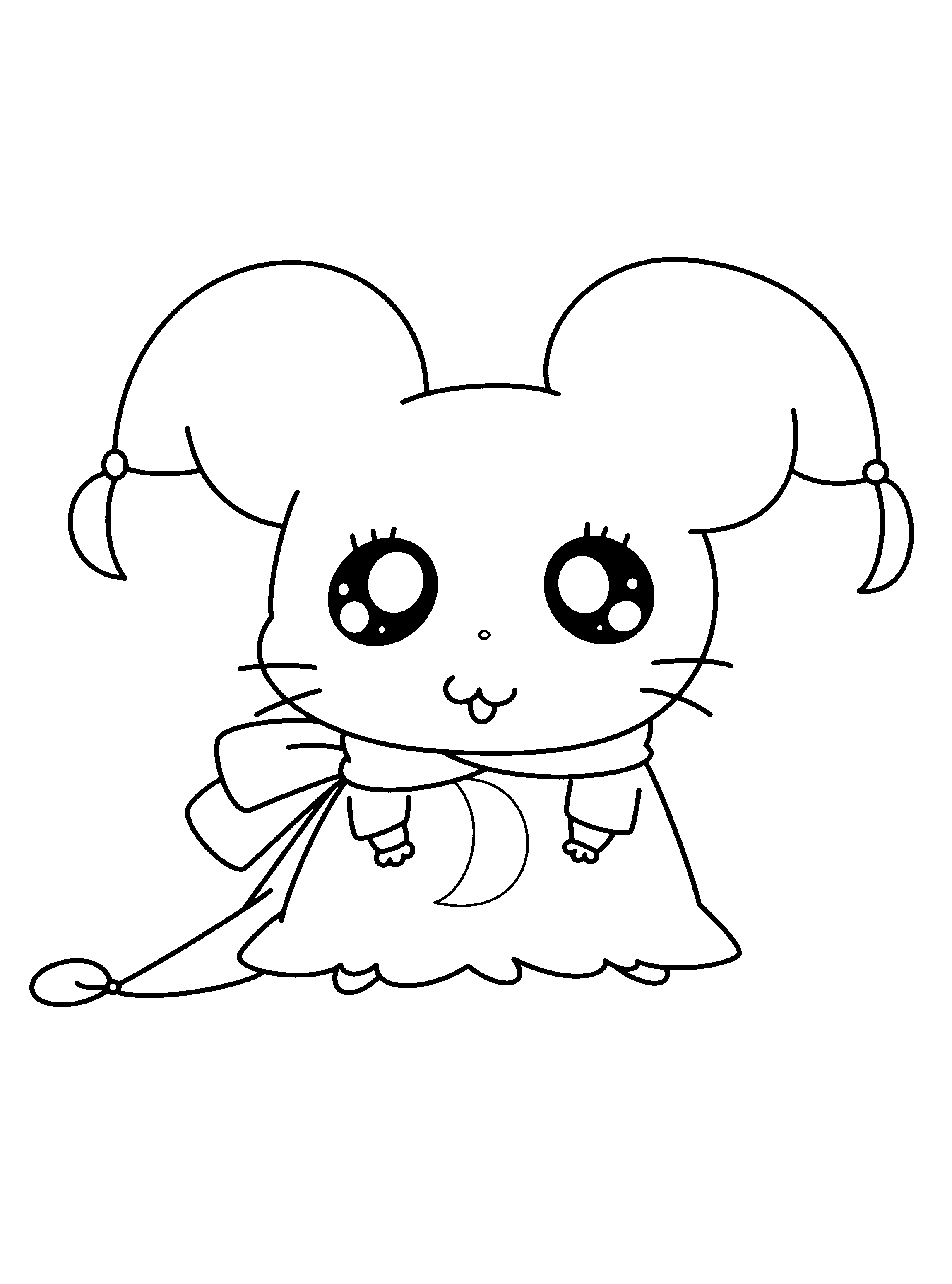 Hamtaro coloring pages