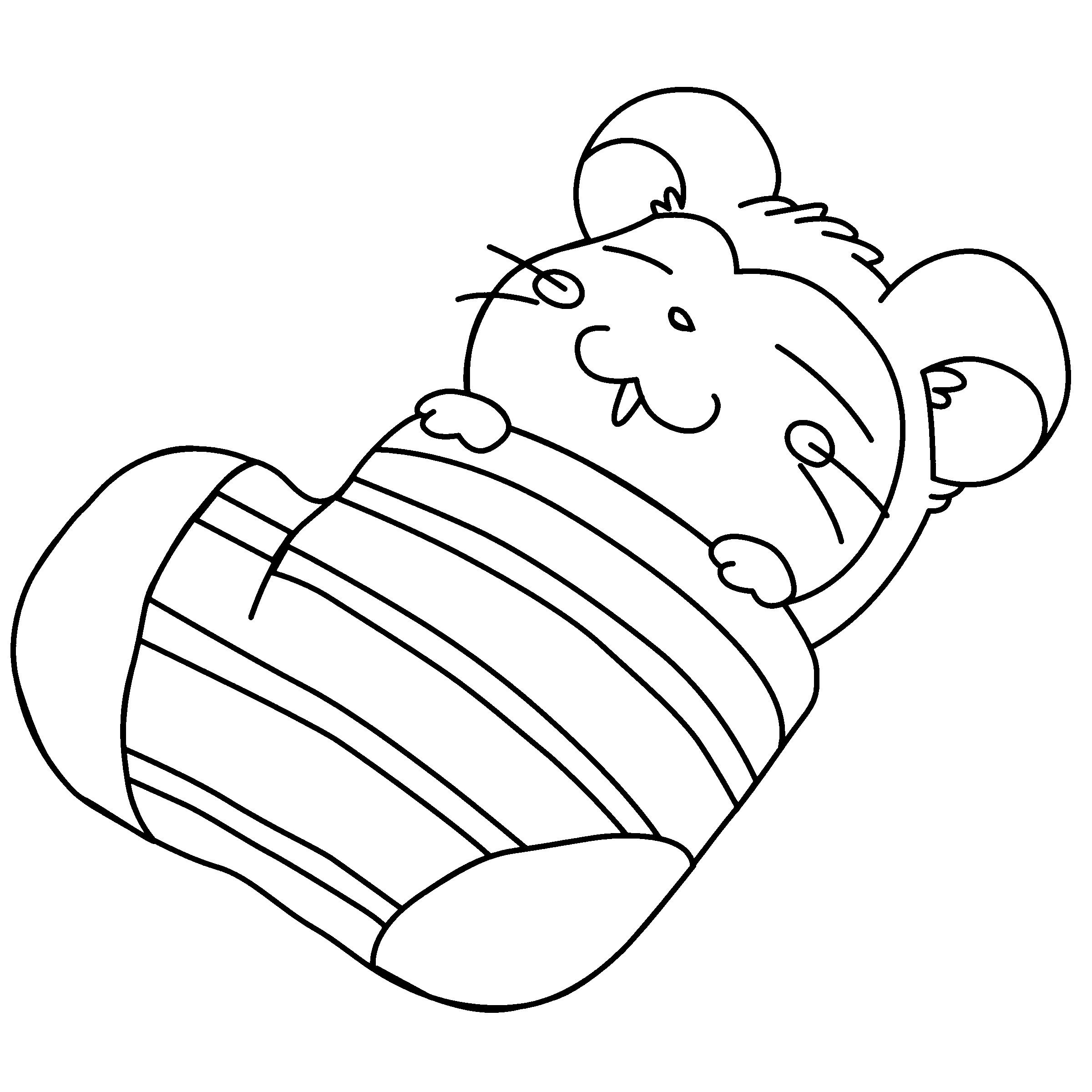 Hamtaro coloring pages