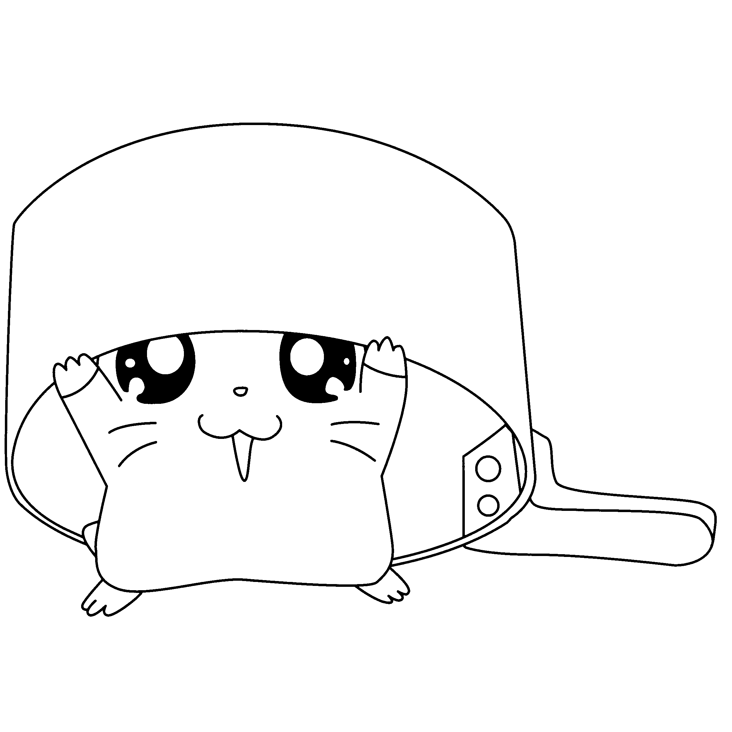 Hamtaro coloring pages