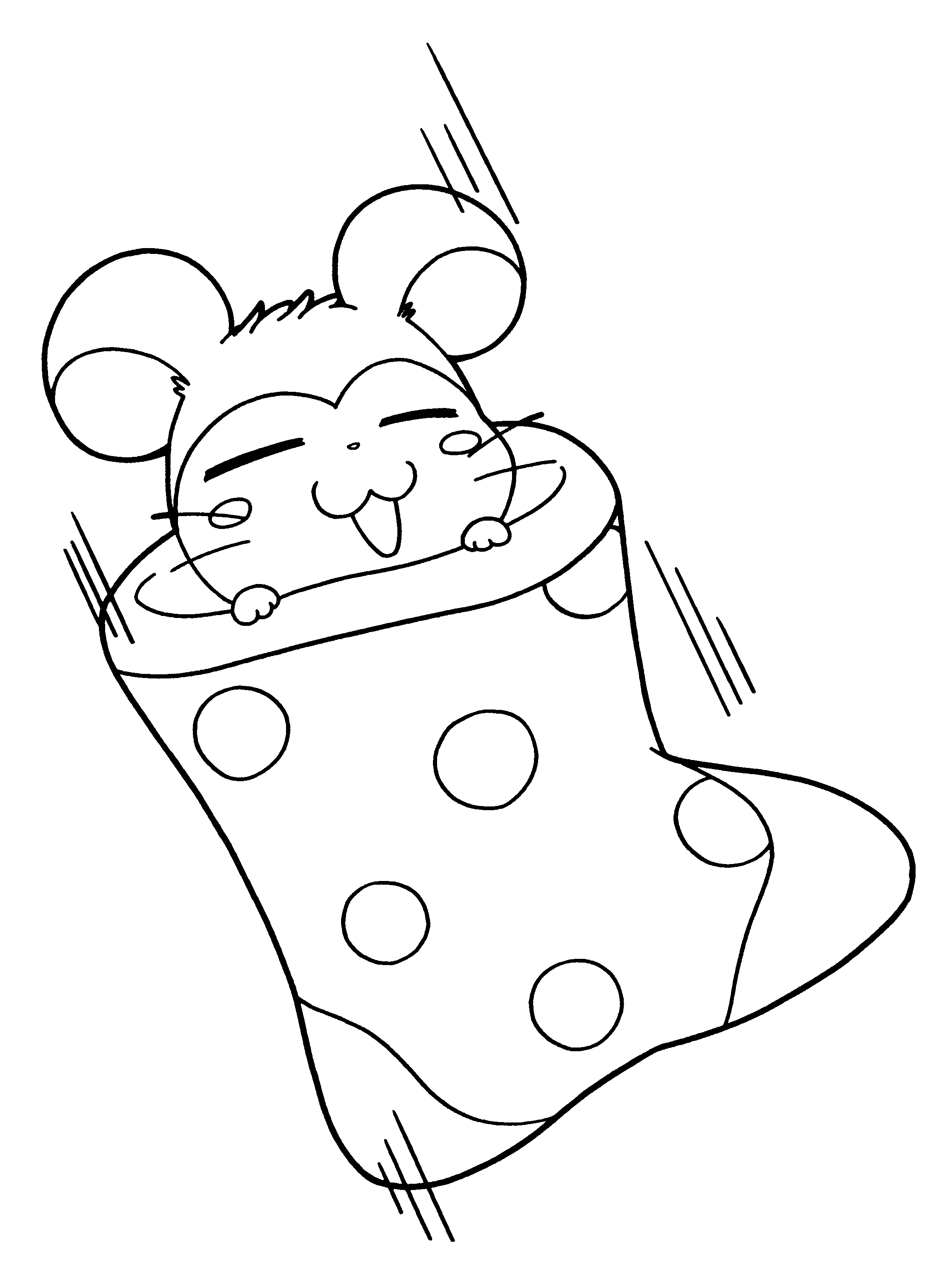 Hamtaro coloring pages