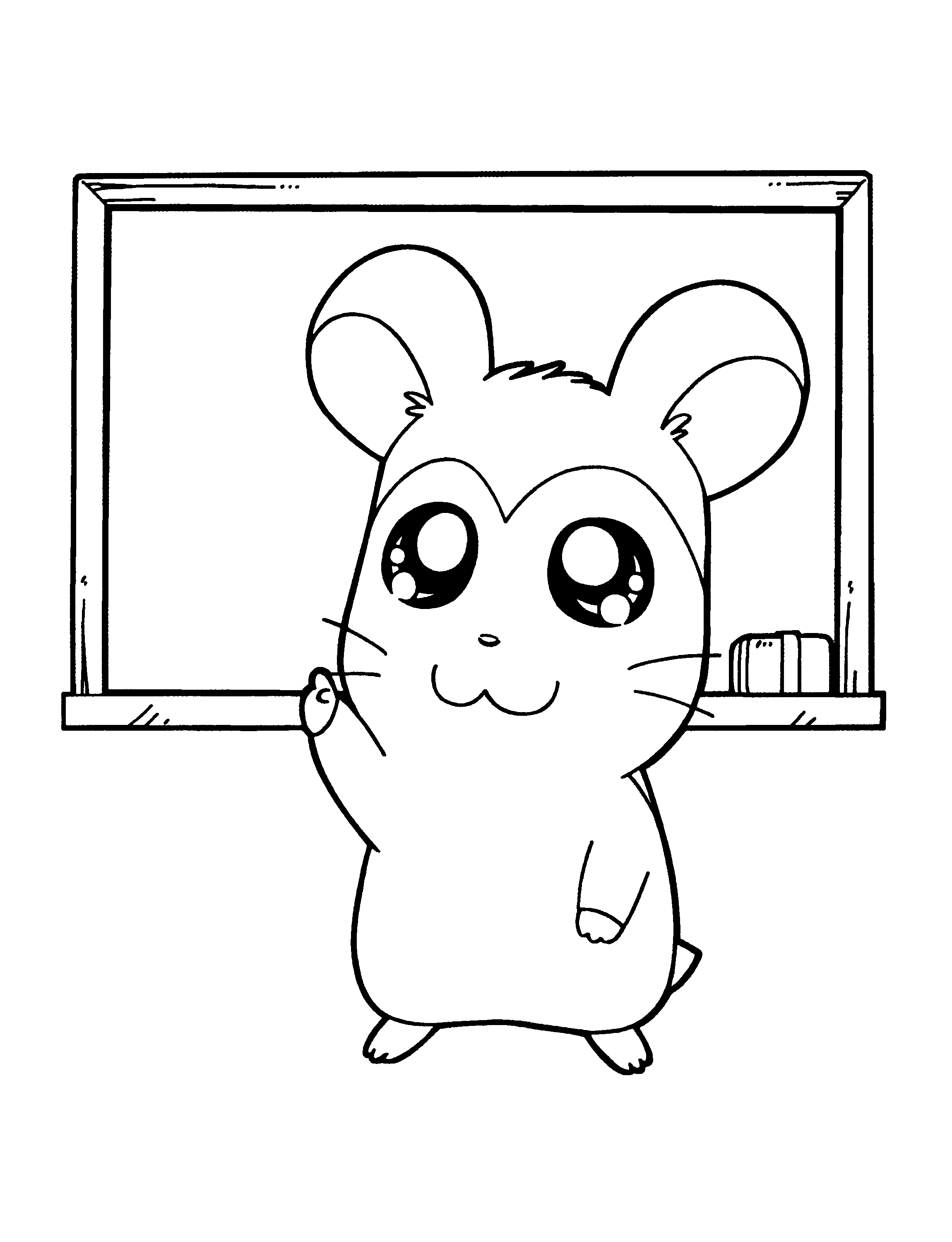 Hamtaro coloring pages