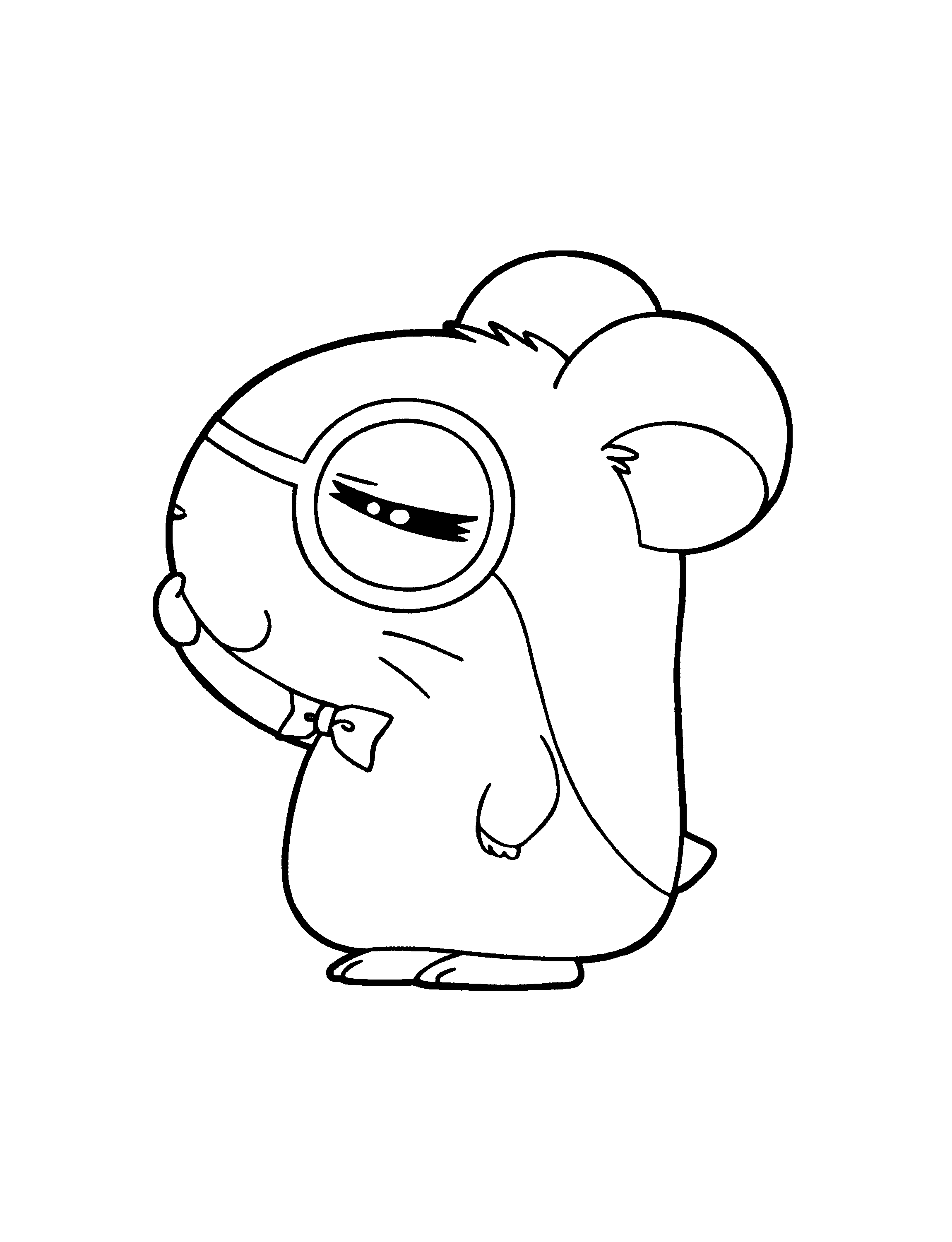 Hamtaro coloring pages