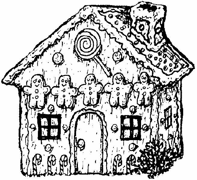 Hansel and gretel coloring pages