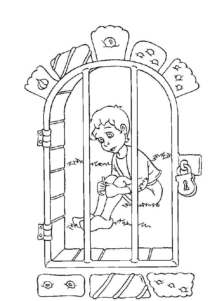 Hansel and gretel coloring pages