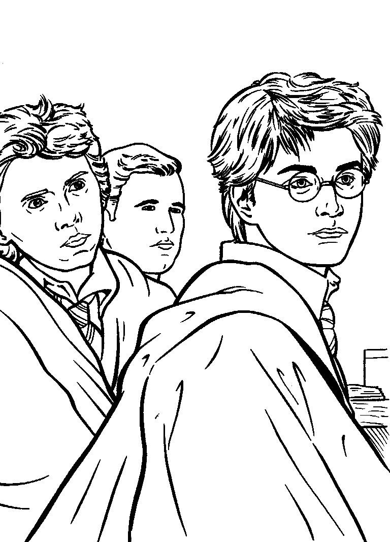 Harry potter coloring pages