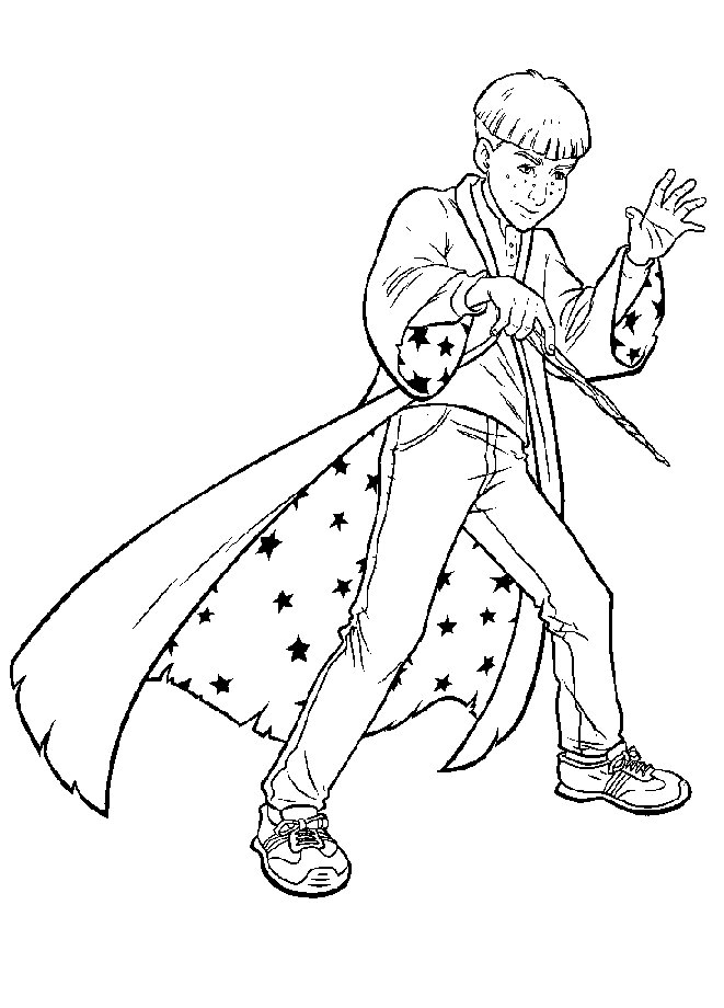 Harry potter coloring pages