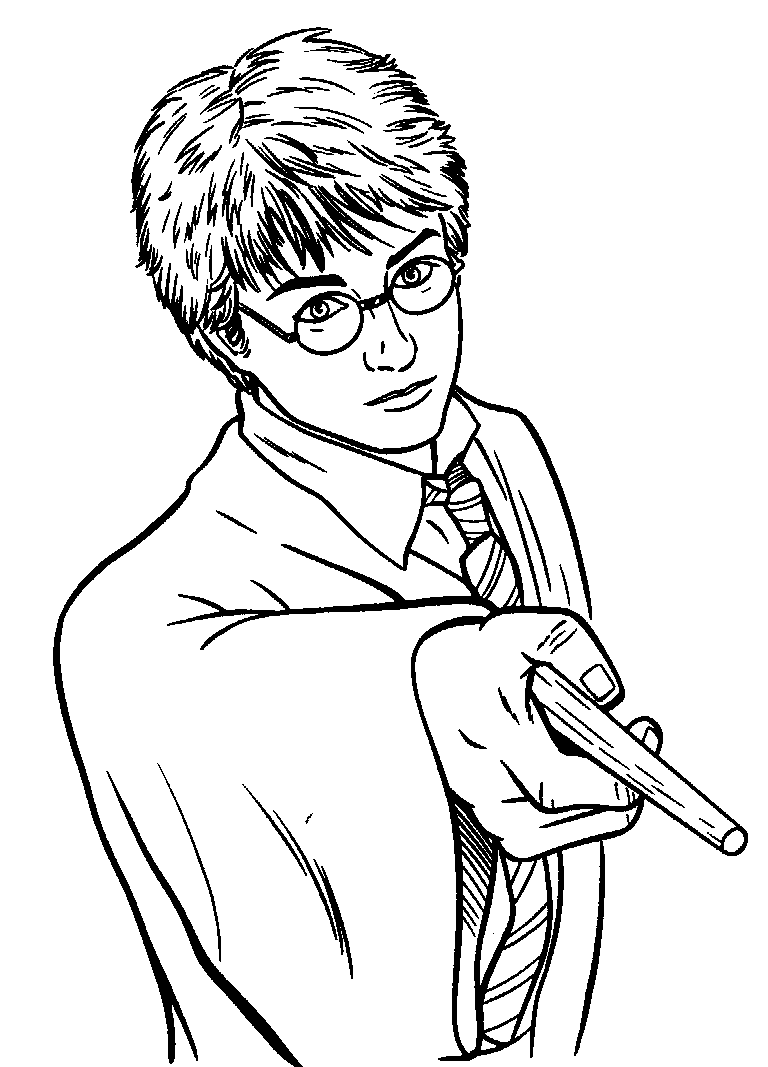 Harry potter coloring pages