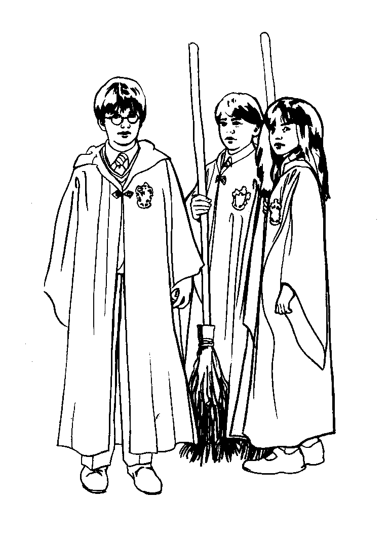 Harry Potter Coloring Page Tv Series Coloring Page | PicGifs.com