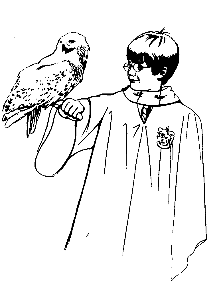 Harry potter coloring pages