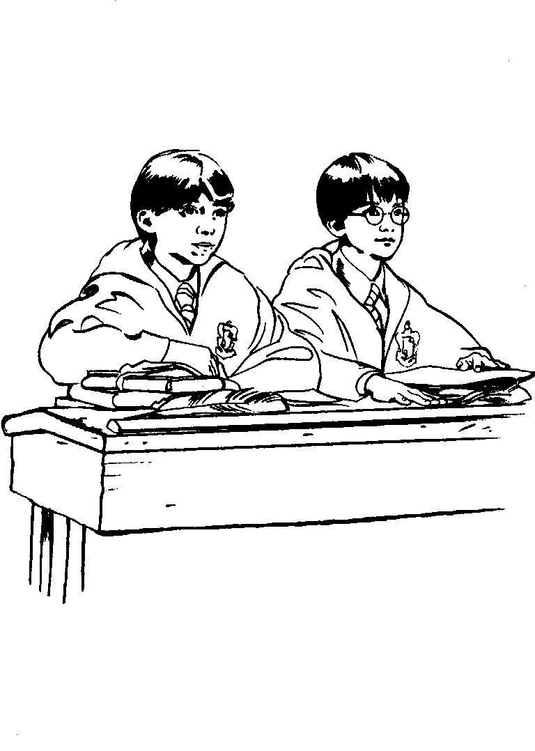 Harry potter coloring pages