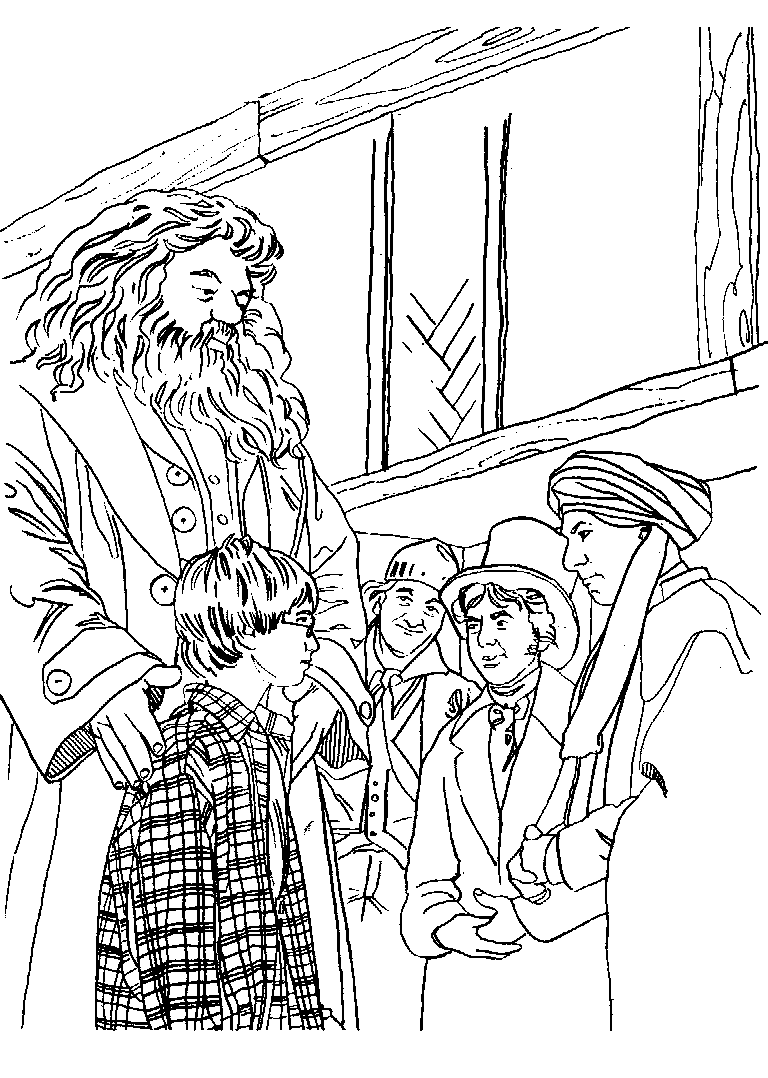 Harry potter coloring pages