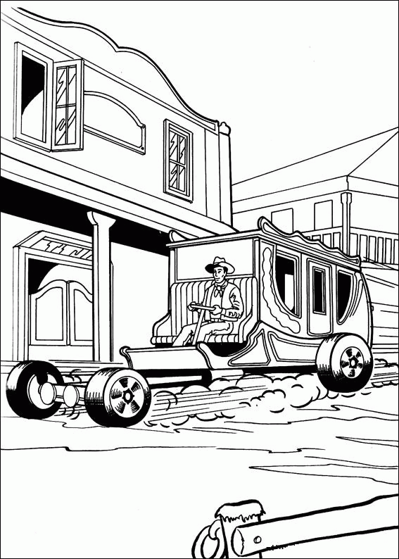 Hot wheels coloring pages