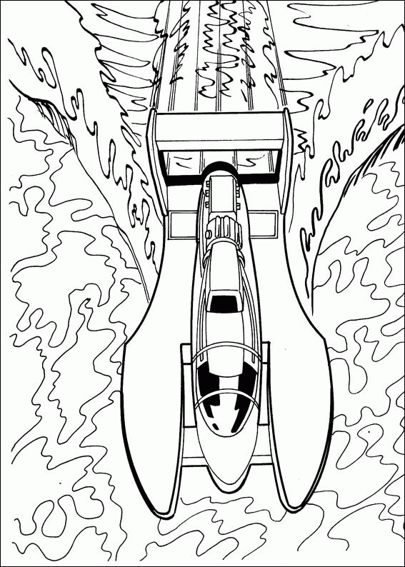 Hot wheels coloring pages