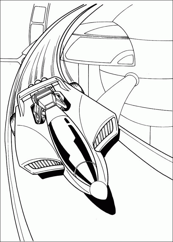 Hot wheels coloring pages