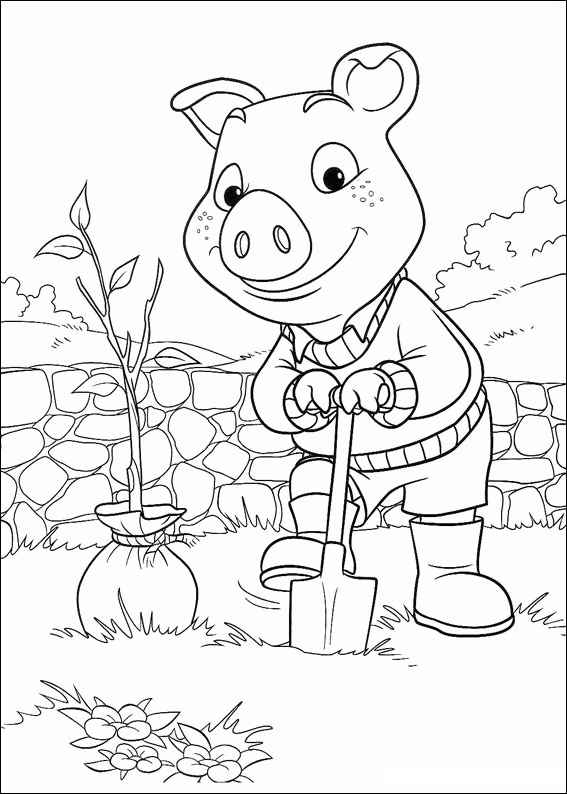 Jakers coloring pages