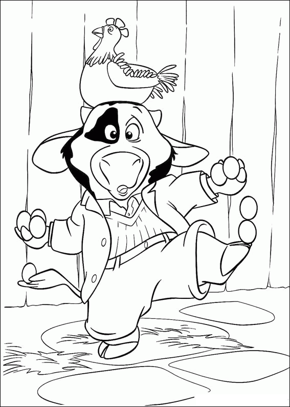 Jakers coloring pages