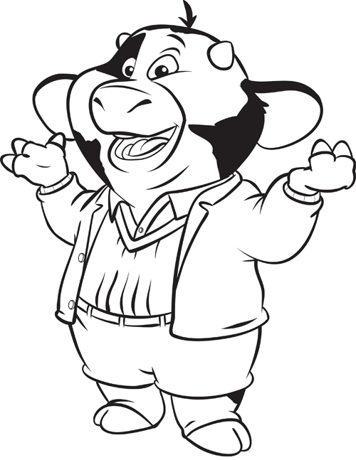 Jakers coloring pages