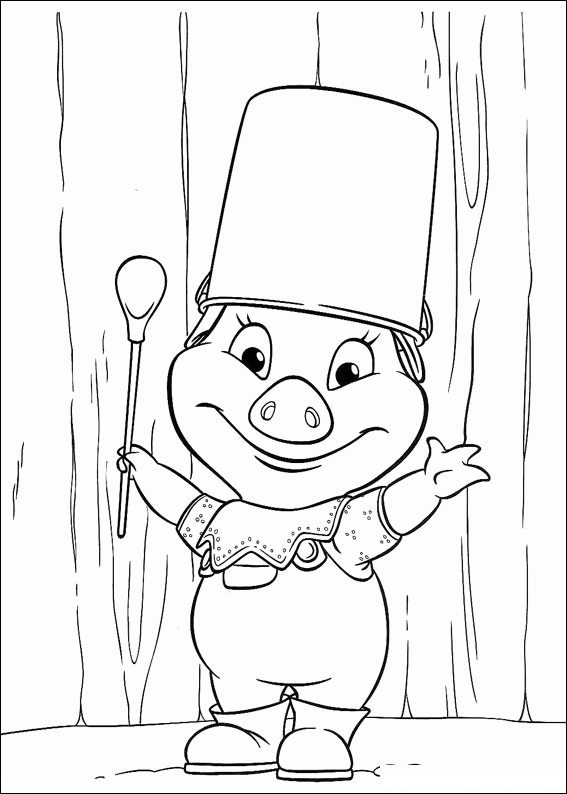 Jakers coloring pages